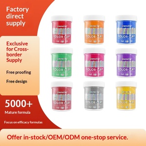 Argilla Colorante per <span class=keywords><strong>Capelli</strong></span> a Lunga Durata, Facile da Risciacquare, Tinta Temporanea Naturale Volumizzante, 9 Colori Solidi - Product Image 5