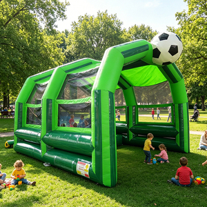 Cancha de Fútbol Inflable Gigante WINSUN con Red, Juego Inflable con Temática de Fútbol para Actividades al Aire Libre y Carnavales - Product Image 4