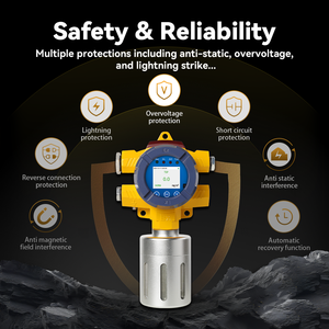 Instrumento de Medição de Poeira a Laser Fixo em Tempo Real 1000ug/m3 1000mg/m3 Estação de Monitoramento de Poluição do Ar Detector de Poeira - Product Image 5
