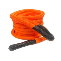 Kit de remorquage cinétique personnalisé en nylon double tressé de haute qualité, outil d'urgence pour le dépannage routier, manilles souples, diamètre 26 mm