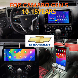 Autoradio Android à écran tactile pour Chevrolet Camaro 5ème génération 2010-2015, navigation GPS, autoradio stéréo, lecteur DVD de voiture, Carplay - Product Image 1