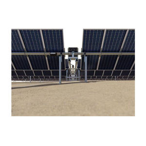 Support de montage photovoltaïque personnalisé à axe unique, compatible agricole, à haute dégagement, pour <span class=keywords><strong>tracker</strong></span> solaire à axe unique - Product Image 3