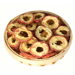 Высококачественные сушеные ягоды боярышника (фруктовые дольки) – натуральный перекус для чая, супов и поддержки пищеварения, без серы, без добавок - Product Image 3