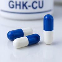 Capsules de peptides de cuivre GHK-Cu 120 mcg par capsule 90 unités Complément alimentaire OEM ODM