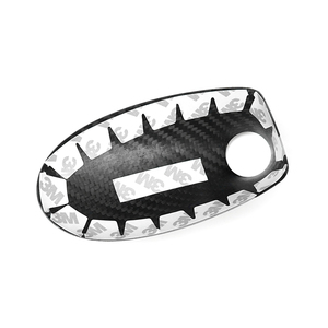 Coque de garniture d'antenne de toit arrière de voiture en Fiber de carbone <span class=keywords><strong>ES</strong></span> décoration d'accessoires extérieurs pour <span class=keywords><strong>Fiat</strong></span> <span class=keywords><strong>500</strong></span> 2004-2011 pré-restyling - Product Image 6