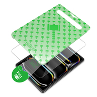Protection d'écran en verre trempé 3D Easy App pour iPad Pro/Air 10.2/10.5/10.9/11/12.9/13 pouces, dureté 9H, ultra-fin