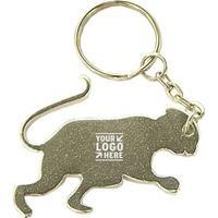 Porte-clés ouvre-bouteille en forme de singe imprimé, logo personnalisé, cadeaux promotionnels personnalisés, cadeaux d'entreprise, souvenirs d'entreprise
