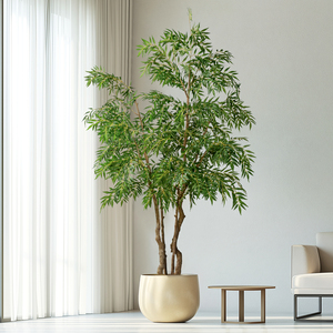 Cây nhân tạo nhà văn phòng trang trí nhà faked nhà máy nồi cây nhân tạo cây xanh trang trí nội thất ngoài trời Bonsai ngày lễ tình nhân - Product Image 1