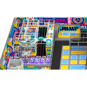 Qiaoqiao - Conjunto de Equipos de Juego Interior para Niños, Laberinto de Juegos Suaves Comerciales de 1300 m² - Product Image 1