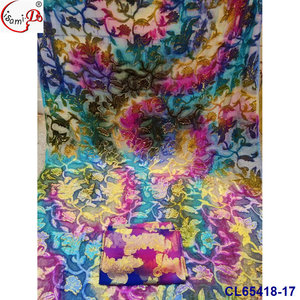 Lisami Rts Thời Trang Lụa Thật 3,5-y Diract + 2y Garbasar Với Hoa Nhung Cắt Tay Sang Trọng Sudan Toob Lụa Mềm Lạ Mắt - Product Image 5