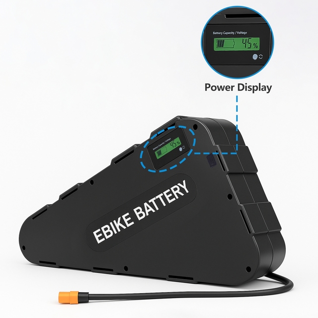 E-bike Triangle Battery 2000w 1000w Power for Conversion Kit 52v 48v Hard Case/soft Bag 18650 21700 Lithium Ion Battery Pack