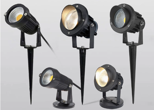 Lampe LED extérieure encastrée en aluminium étanche IP65 5W 7W 12W <span class=keywords><strong>pour</strong></span> jardin avec couvercle 220V - Product Image 6