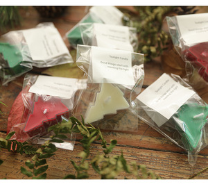 Bougies parfumées Tealight en forme d'arbre de Noël pour la décoration de la maison - Product Image 4
