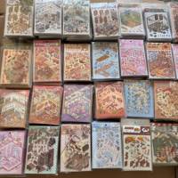 JHM 3D Plus Size Szene-Aufkleber Landschafts-Sticker DIY Taschenhütten-Szene Stapeln und Kleben Festivalgeschenk für Kinder