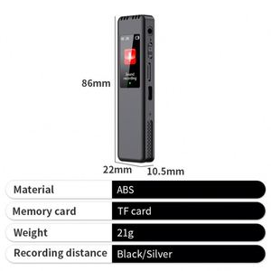 Mini Grabadoras de Voz Digitales de Alta Definición con Cancelación de Ruido y Alta Calidad en Venta - Product Image 3