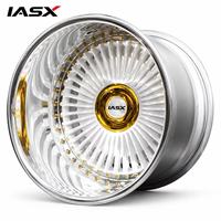 Jantes forgées sur mesure de grande taille pour BMW Mercedes Porsche Audi 20 21 22 24 pouces Jantes concaves à rebord profond IASX