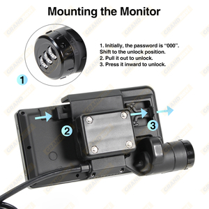 Grandnavi pour BMW moto CarPlay sortie rapide magnétique sans fil Carplay DVR enregistrement Android <span class=keywords><strong>Auto</strong></span> GPS Navi Anti-vol - Product Image 5