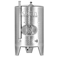 Cuve de fermentation de bière contrôlée par PLC automatique, capacité de 1200 L, équipement de réservoir sous pression