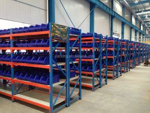 מדף אחסון מדף אחסון מחסן מדף קל פלדה מתלה אחסון קל טווח ארוך - Product Image 5