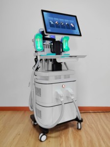 Appareil de Cryolipolyse Professionnel Grand Écran 9-en-1 360° pour Amincissement, Lipolaser, RF, Congélation des Graisses et Remodelage Corporel par le Froid - Product Image 6