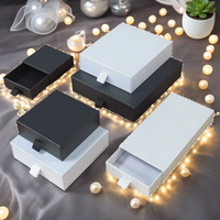 Vente en gros de boîtes cadeaux en papier kraft gaufré faites à la main pour cadre photo et bougie