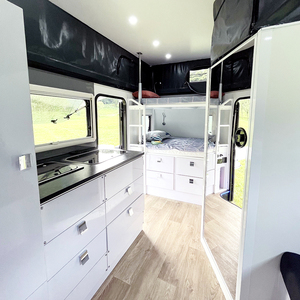 Легкий Гибридный дом-фургон EcoCampor с 3 койками, семейные фургоны со встроенным рядом со мной для продажи - Product Image 6