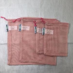 ถุงตาข่ายใส่ของเป็นมิตรต่อสิ่งแวดล้อมทำจากผ้าฝ้ายออร์แกนิกหลากสี - Product Image 6