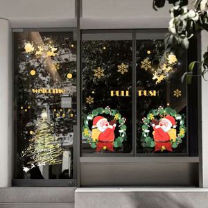 Nuevas Pegatinas Navideñas para Ventanas 2026, Pegatinas Estáticas de PVC con Diseño de Copos de Nieve para Decoración Navideña de Ventanas - Product Image 4
