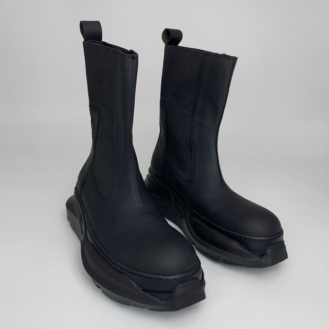 Dark Style Diffusion Line New PU Double Layer Platform Boots Unisex Couple Boots Versatile High-top Casual Shoes