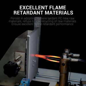 Cửa hàng hiện đại màu xám chống cháy PC Bảng điều chỉnh trang trí cửa hàng + một băng đảng chuyển đổi điện ổ cắm điện và chuyển đổi ánh sáng - Product Image 6