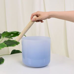 투명한 크리스탈 싱잉볼 차크라 노트 쿼츠 사운드 힐링 악기 명상용 사운드볼 공급업체 - Product Image 2
