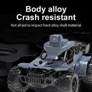 <span class=keywords><strong>Voiture</strong></span> RC en alliage haute vitesse avec caméra en temps réel FPV, application WiFi, télécommande, monster truck tout-terrain avec pneus TPR antidérapants pour enfants - Product Image 2