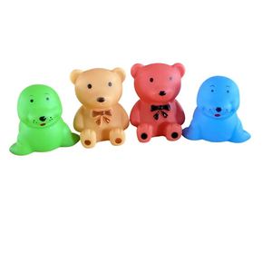 Figurine d'animal réaliste en vinyle, jouet sonore à presser, chien, loup, Shar Pei, anti-stress - Product Image 5
