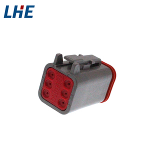 DT06-6S-<span class=keywords><strong>C015</strong></span> & <span class=keywords><strong>DT04</strong></span>-<span class=keywords><strong>6P</strong></span>-<span class=keywords><strong>C015</strong></span>ขั้วต่อสายไฟกันน้ำ6ขาสำหรับต่อสายไฟฟ้ารถยนต์ - Product Image 1