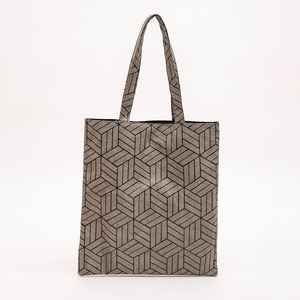 Sac fourre-tout simple et tendance, écologique, motif géométrique en diamant - Product Image 1