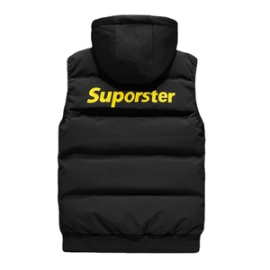 <span class=keywords><strong>Chaleco</strong></span> <span class=keywords><strong>con</strong></span> <span class=keywords><strong>Capucha</strong></span> para <span class=keywords><strong>Hombre</strong></span>, Estilo Urbano, Invernal, Cálido, Sin Mangas - Product Image 3