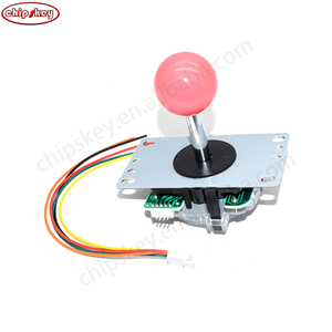# CKX10180 Pink 5Pin 8way Long Stick Joystick con bola multicolor <span class=keywords><strong>para</strong></span> máquina de juegos de arcade <span class=keywords><strong>Pandora</strong></span> Box Console - Product Image 4
