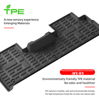 Tapis de coffre arrière de haute qualité pour JETOUR Traveler/T2 2023, luxe, 3D, TPE, imperméable, antidérapant, facile à nettoyer