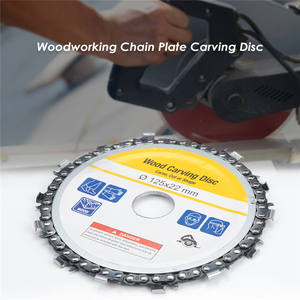 Disque de coupe à chaîne pour meuleuse d'angle de 4 à 5 pouces, pour le travail du bois, disques de scie à rainurer - Product Image 4