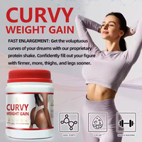 Expédié en 2 Jours DUOZI Poudre de Protéines pour Prise de Poids et Courbes à Haute Teneur, Racine de Maca pour Fesses Volumineuses, Complément Sportif Herbal en Poudre pour Courbes