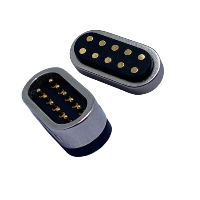 Manufacturer Wholesale 10pin Connector Pogo pin Male And Female Socket Car Charging Tablet Power Connector