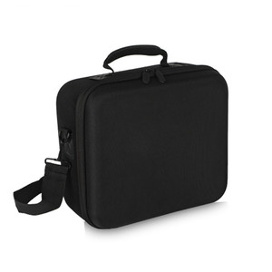 Bolsa de transporte de hombro duro de nailon balístico negro de gran capacidad para accesorios de consola de juegos Switch OLED 32x21x11,5 cm - Product Image 1