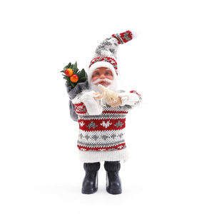 Customizable 20cm Cartoon Cross-Border Plush Santa Claus Doll Creative <b>Christmas</b> Desktop Ornament Toys <b>Christmas</b> Figurine Toys - Product Image 6
