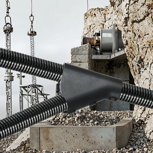 Chất lượng cao PA66 Nylon Ống thổi ống Tee phụ kiện nhiều kích cỡ cho hệ thống dây điện công nghiệp - Product Image 5