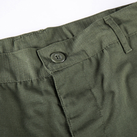 Vêtements tactiques d'extérieur respirants en tissu ripstop 230 g/m², ensemble veste et pantalon vert olive, résistance à l'abrasion, vente en gros