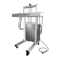 Machine de scellage automatique à ultrasons pour feuille d'aluminium, pour aliments, boissons, produits chimiques, bouteilles, machine d'emballage