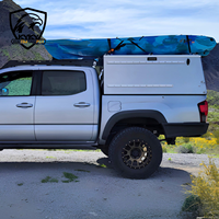 Huntoo Pop-up Truck Camping : Camping-car léger à glissière pour pick-up, coque souple avec tente de toit