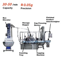 Machine de comptage et d'emballage automatique de sachets de nicotine Snus, prix usine CE, ligne complète
