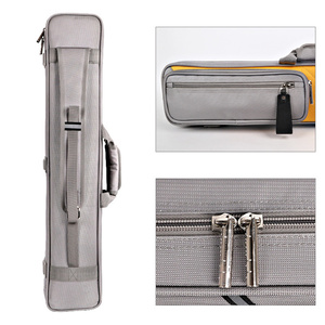 Étui de transport professionnel personnalisé avec logo, 7 trous, 9 queues, résistant à l'eau, souple, pour queues de billard, avec bandoulière - Product Image 3
