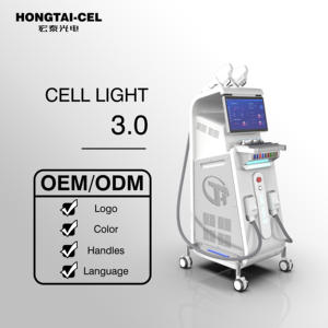 Double poignée, 6 modes d'éclairage, 9 filtres de gemmes, spectre 400-1400 nm, rajeunissement de la peau, <span class=keywords><strong>anti</strong></span>-âge - Product Image 3